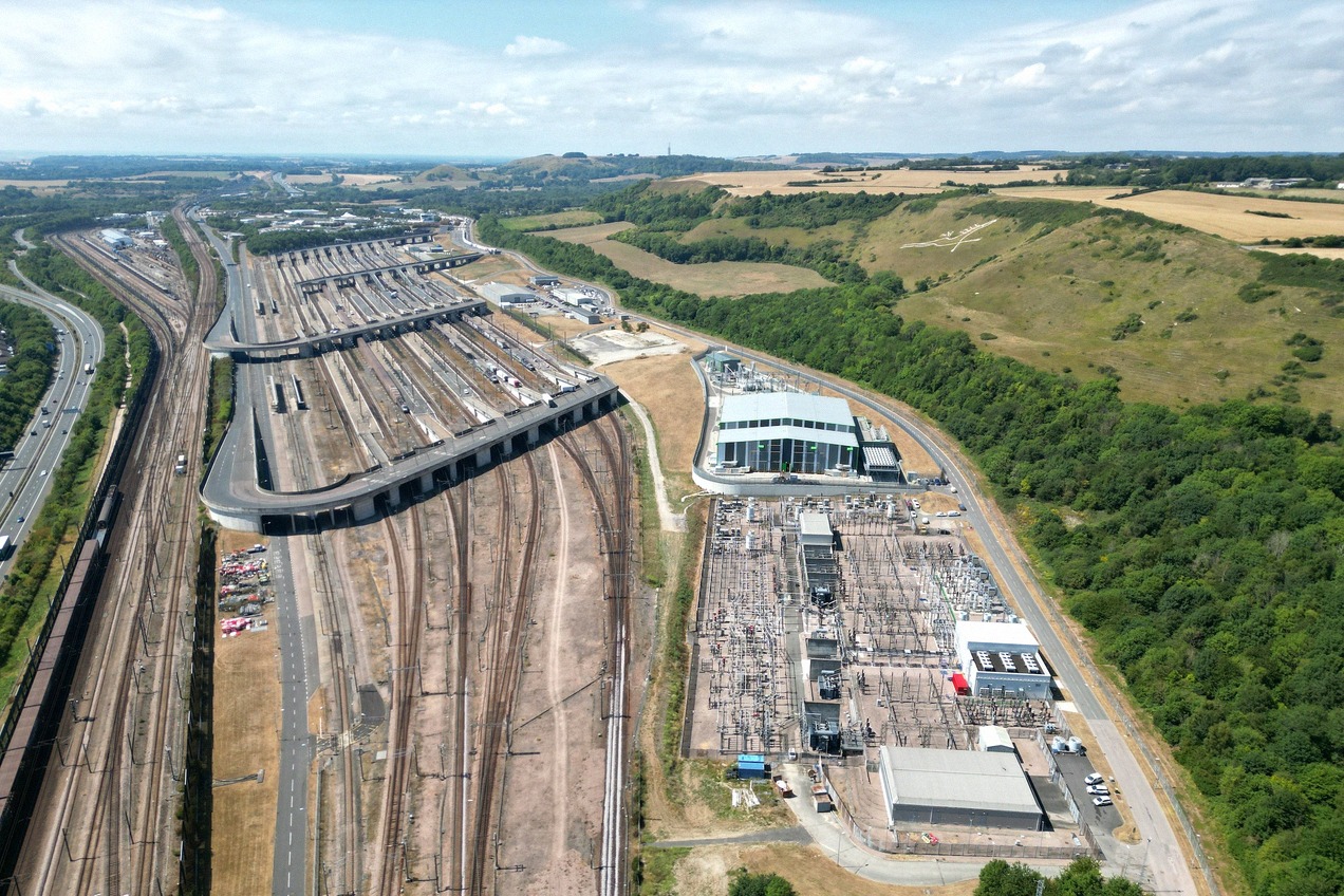 Par l'Eurotunnel vers l'Angleterre